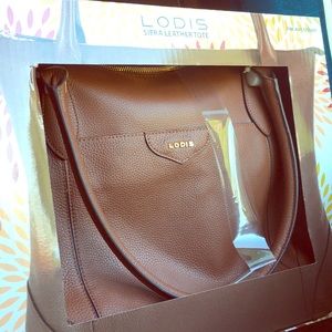 LODIS Siera Leather Tote